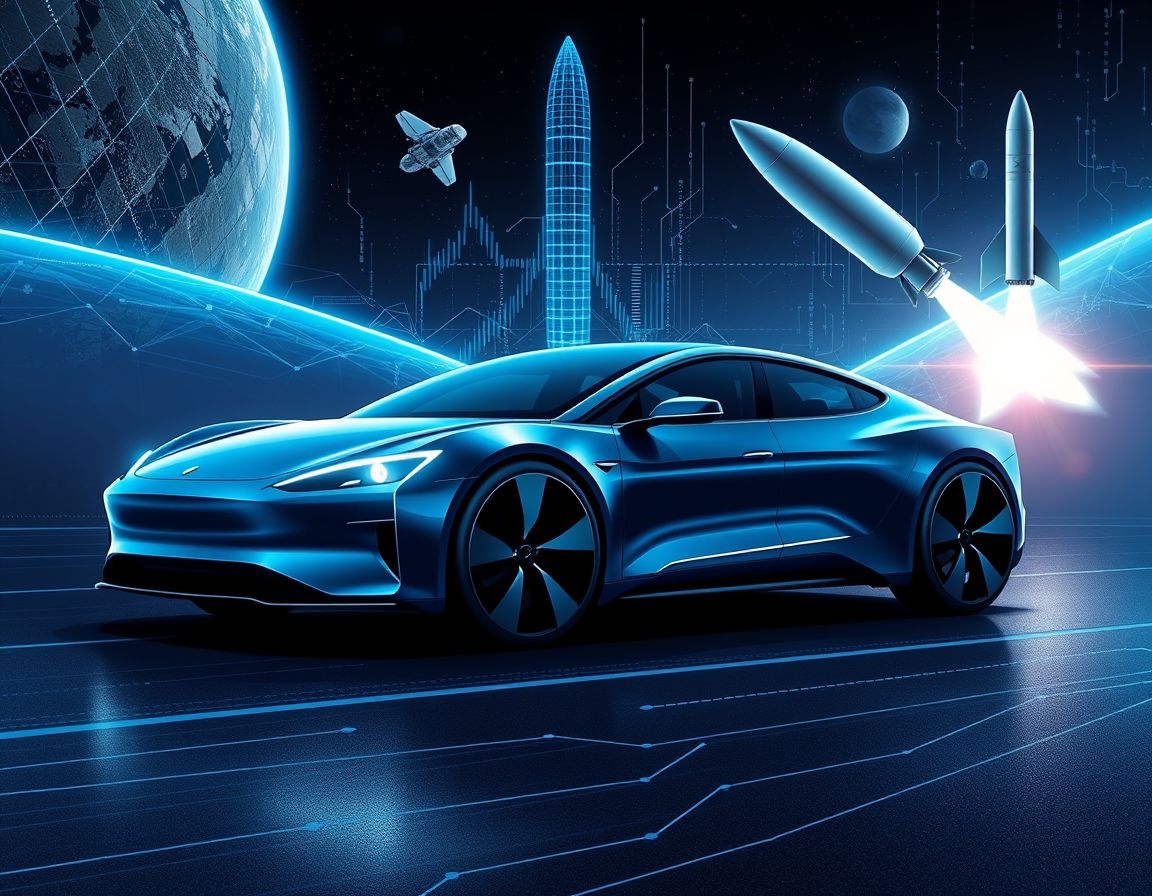 Musk støtter mulig sammenslåing av Tesla og SpaceX