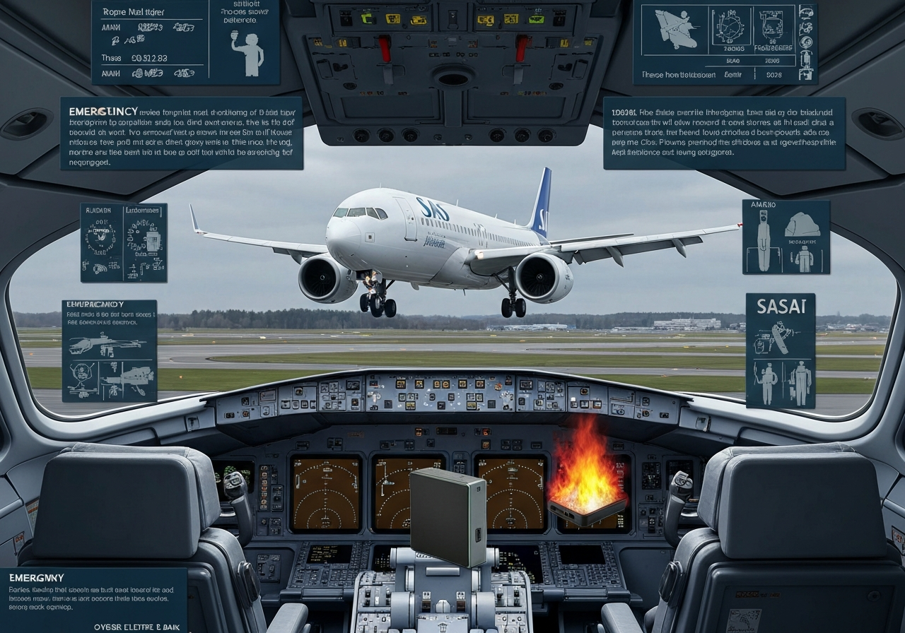 Røykutvikling i kabinen tvang SAS-fly til nødlanding på Værnes