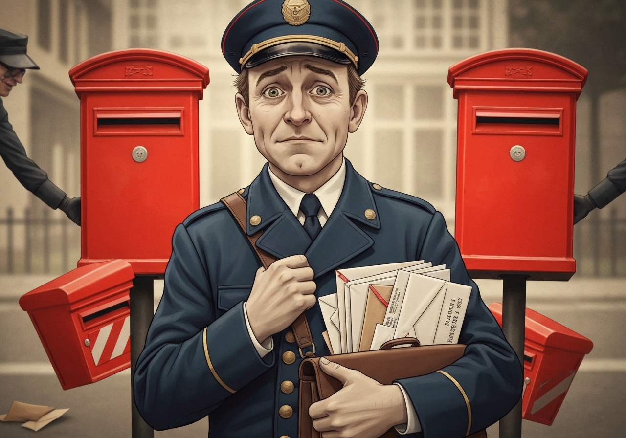 PostNord avslutter brevlevering i Danmark etter 400 år