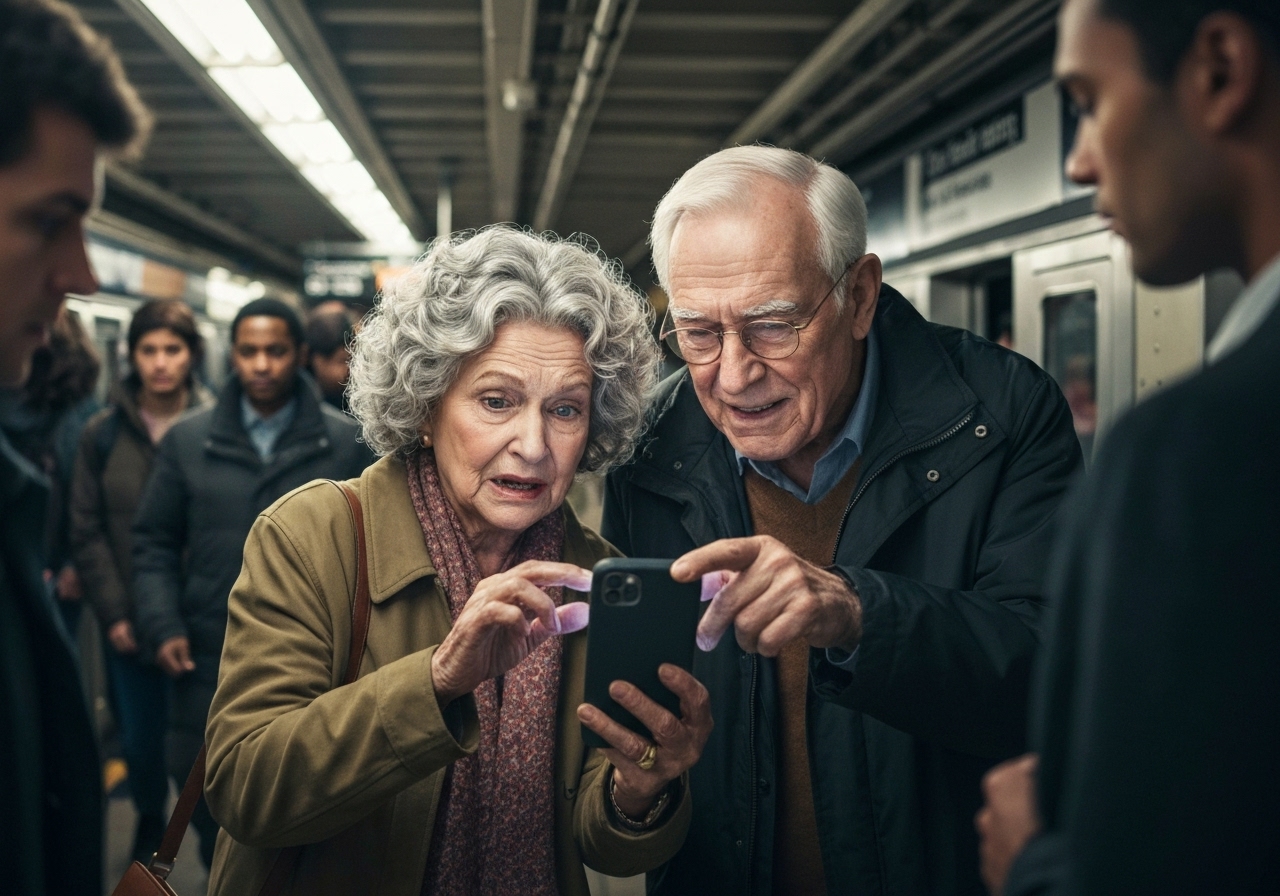 Kontantløse betalinger skaper utfordringer for eldre i New York