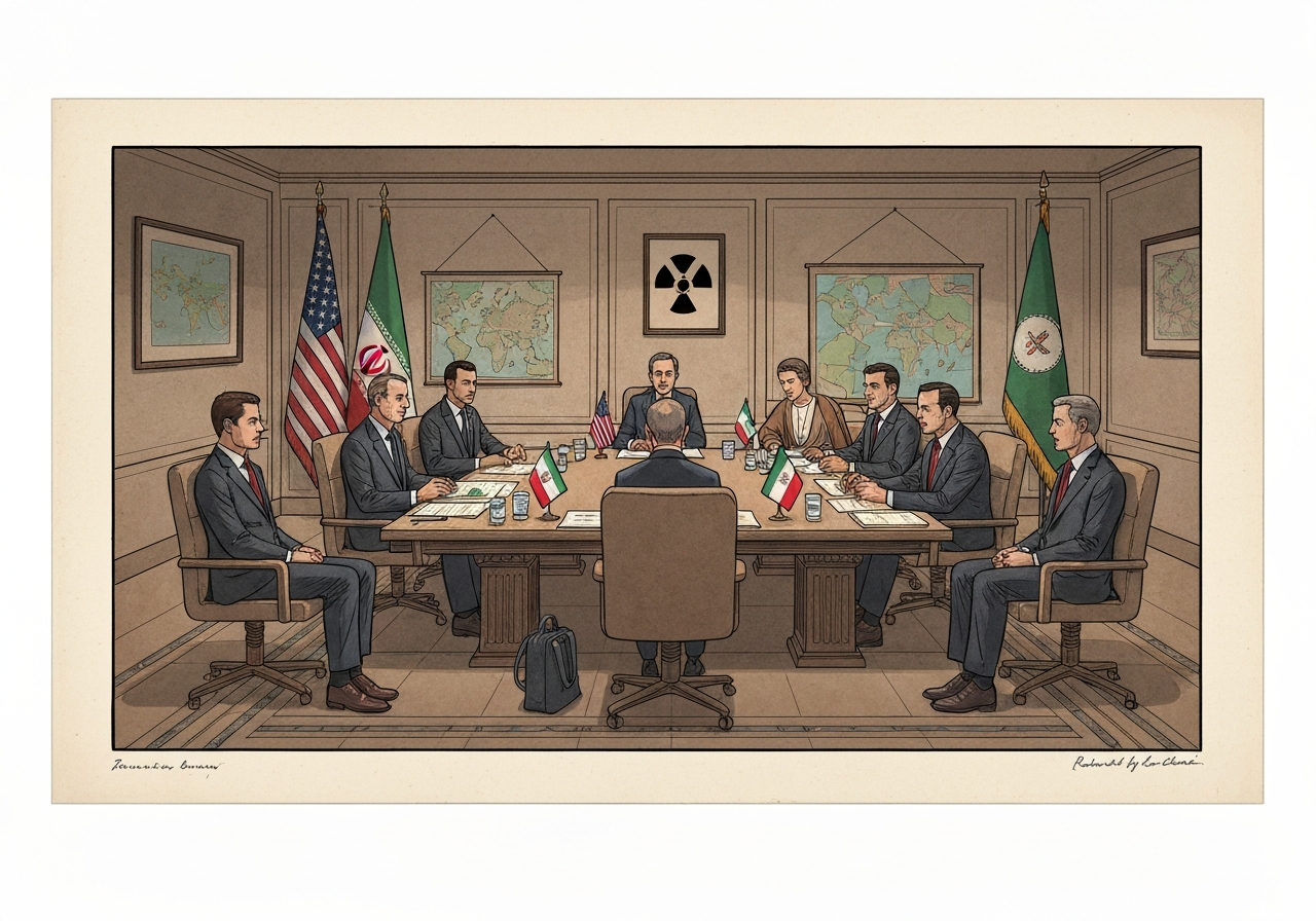 USA og Iran gjenopptar atomforhandlinger i Oman