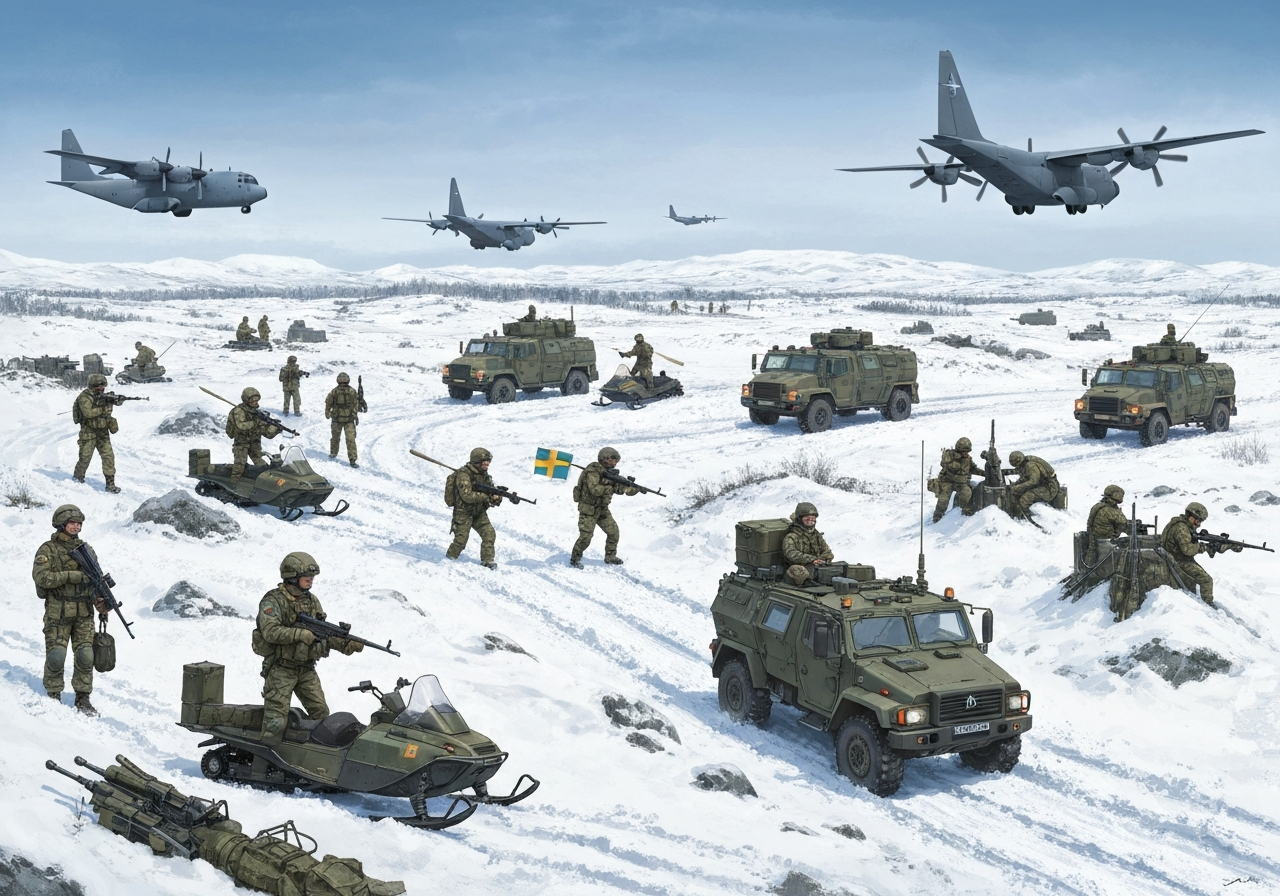 NATO styrker nordisk samarbeid med omfattende militærøvelse