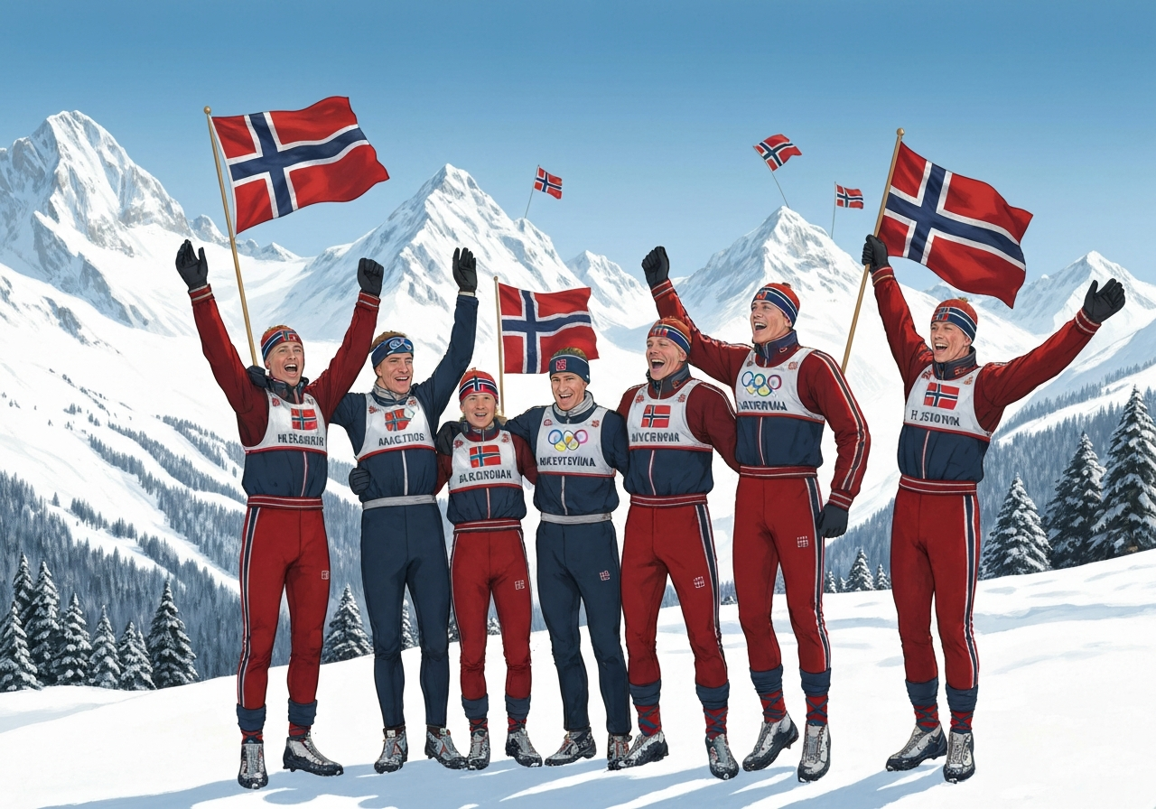 Norges livsstil gir suksess i Milano-Cortina-OL
