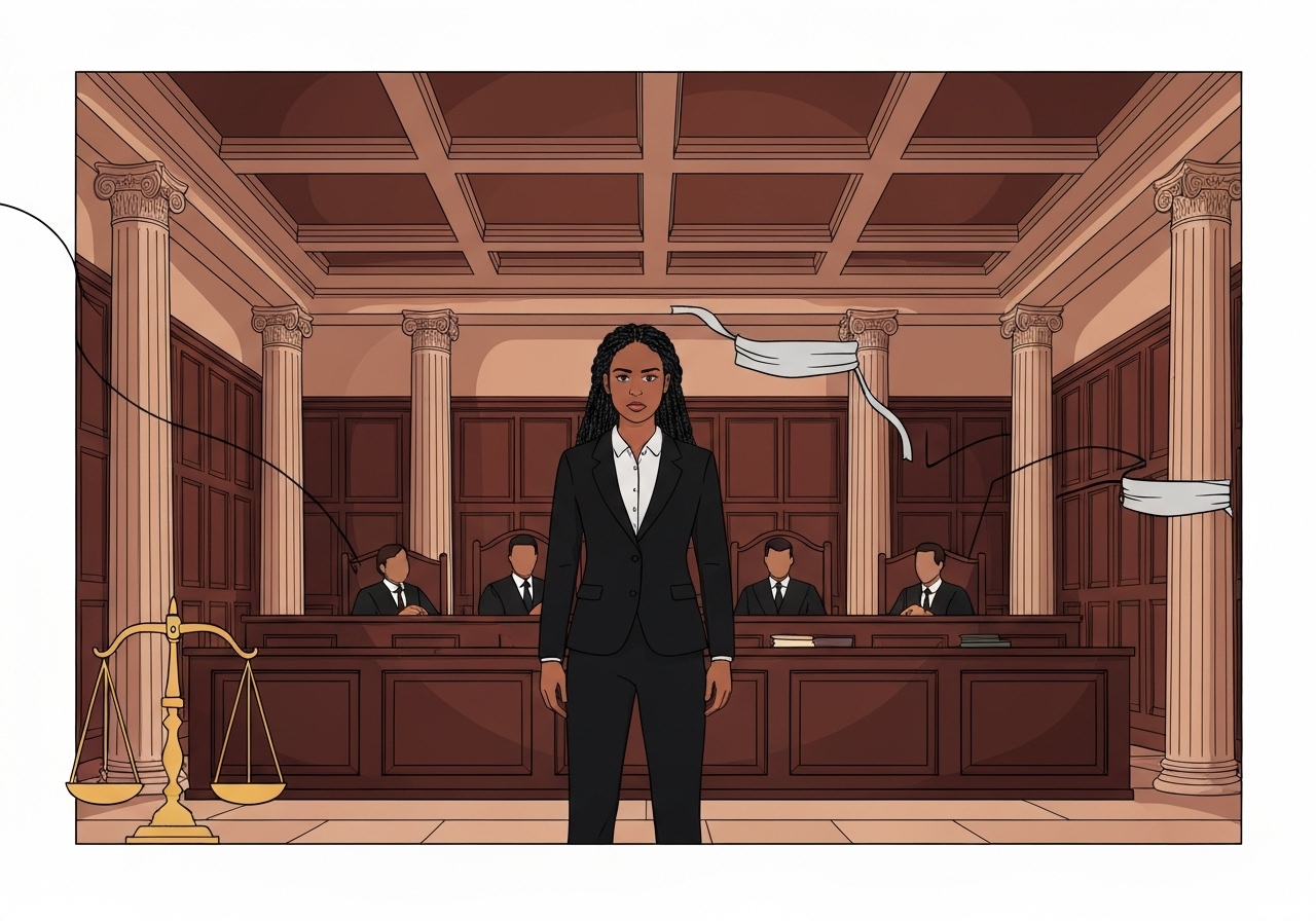 Corrina Schumacher til stede under rettssak i utpressingssak