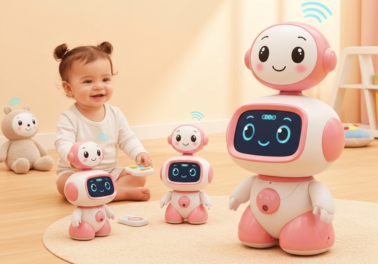 Sikkerhet og innovasjon i AI-leker for barn