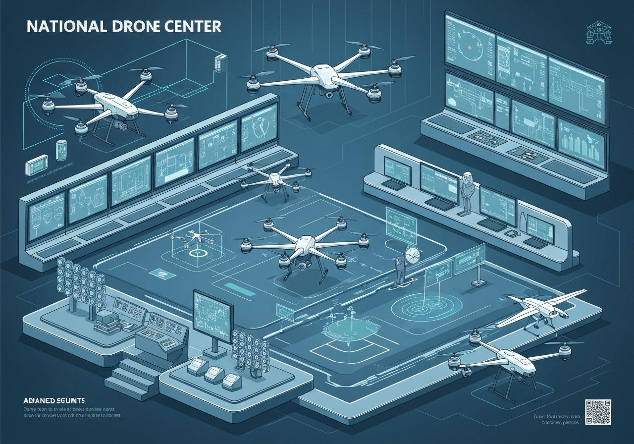 Regjeringen oppretter nasjonalt dronesenter