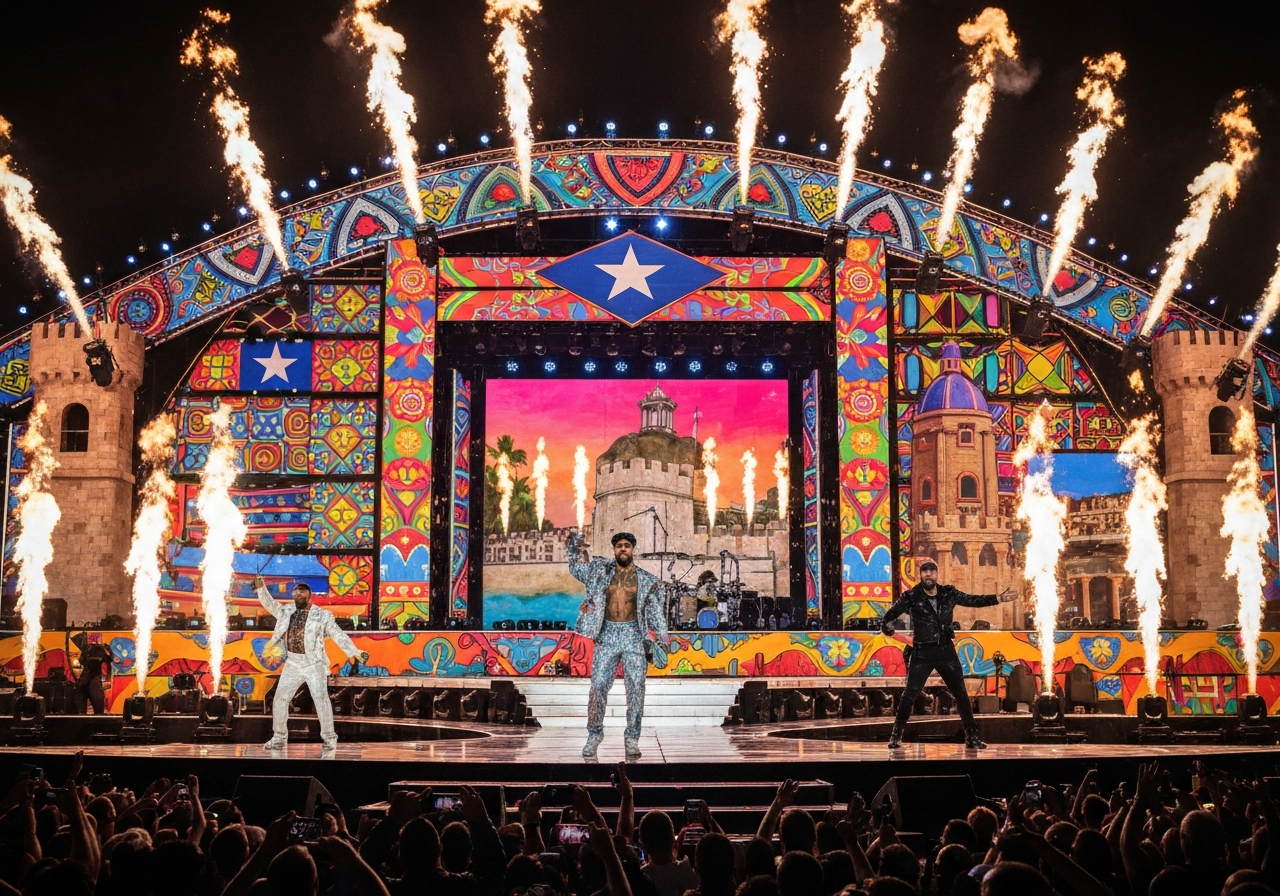 Bad Bunny begeistrer med historisk Super Bowl-halvtidsshow