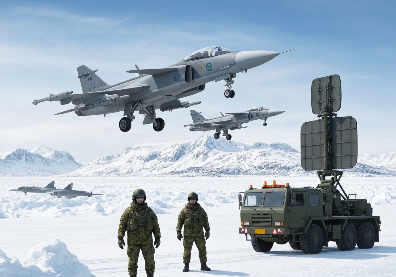 Island deltar i nordisk NATO-oppdrag nær russisk grense