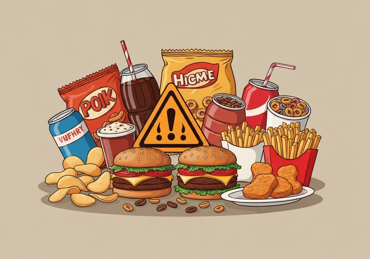 Verdens helseorganisasjon advarer mot ultraprosessert mat