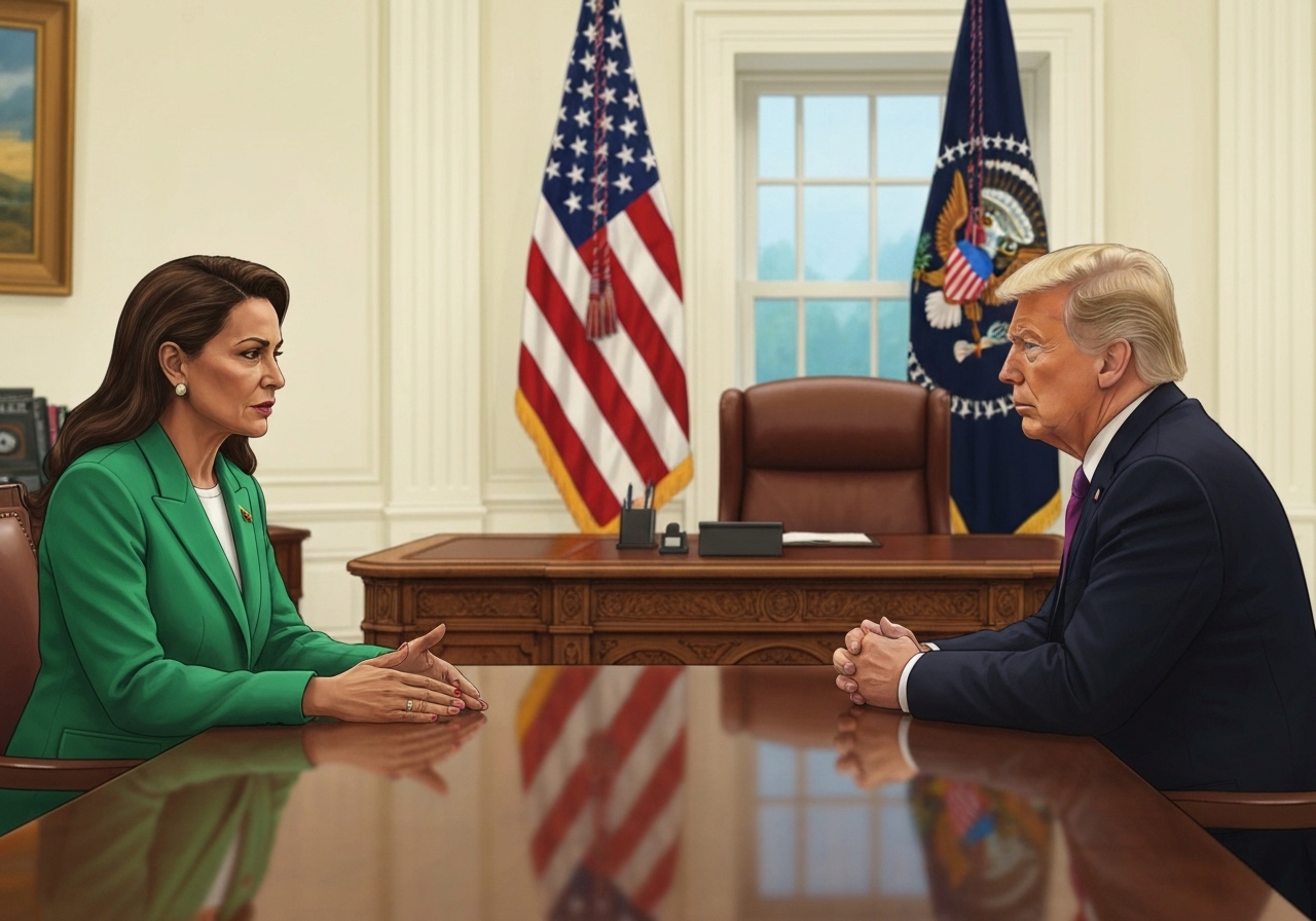 Machado avviser å kommentere overrekkelse av fredsprismedalje til Trump