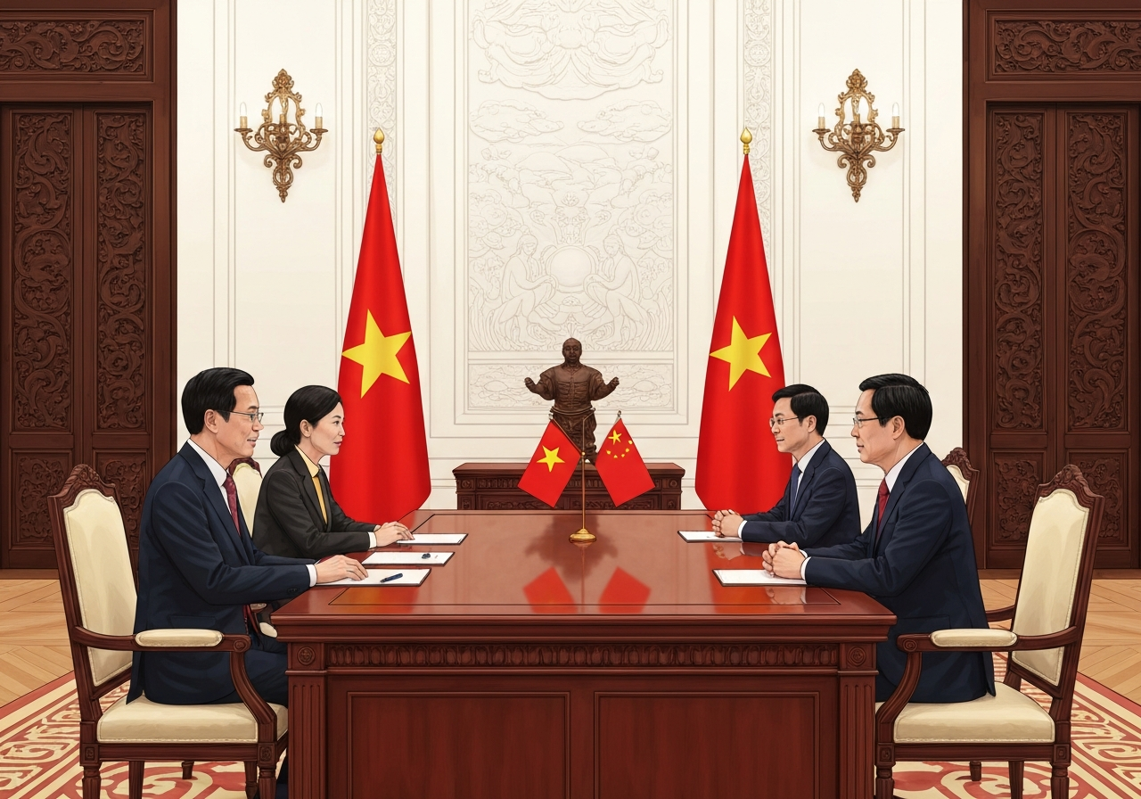 Vietnam og Kina styrker båndene gjennom statsbesøk