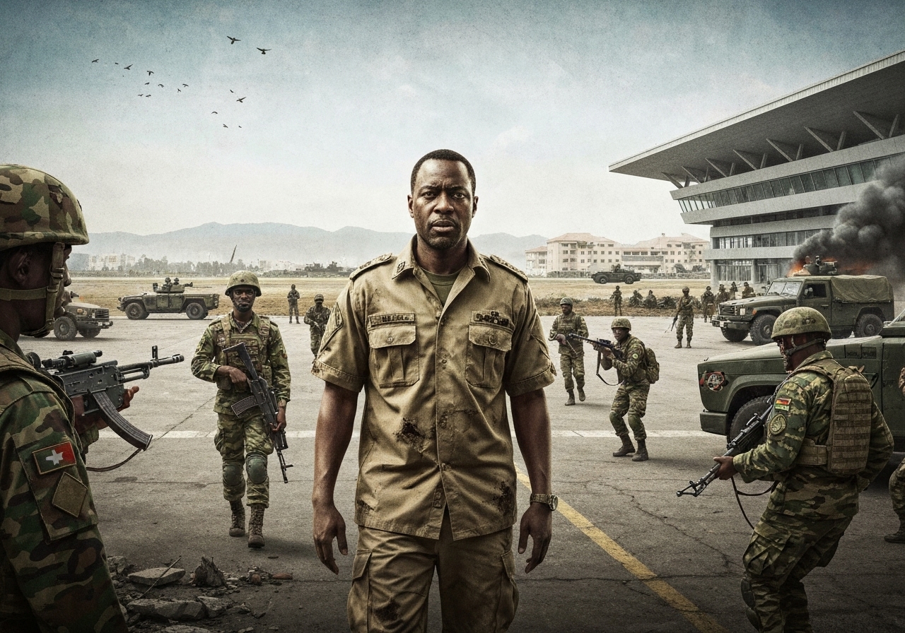 Guinea-Bissaus avsatte president Embaló ankommer Senegal etter militærkupp