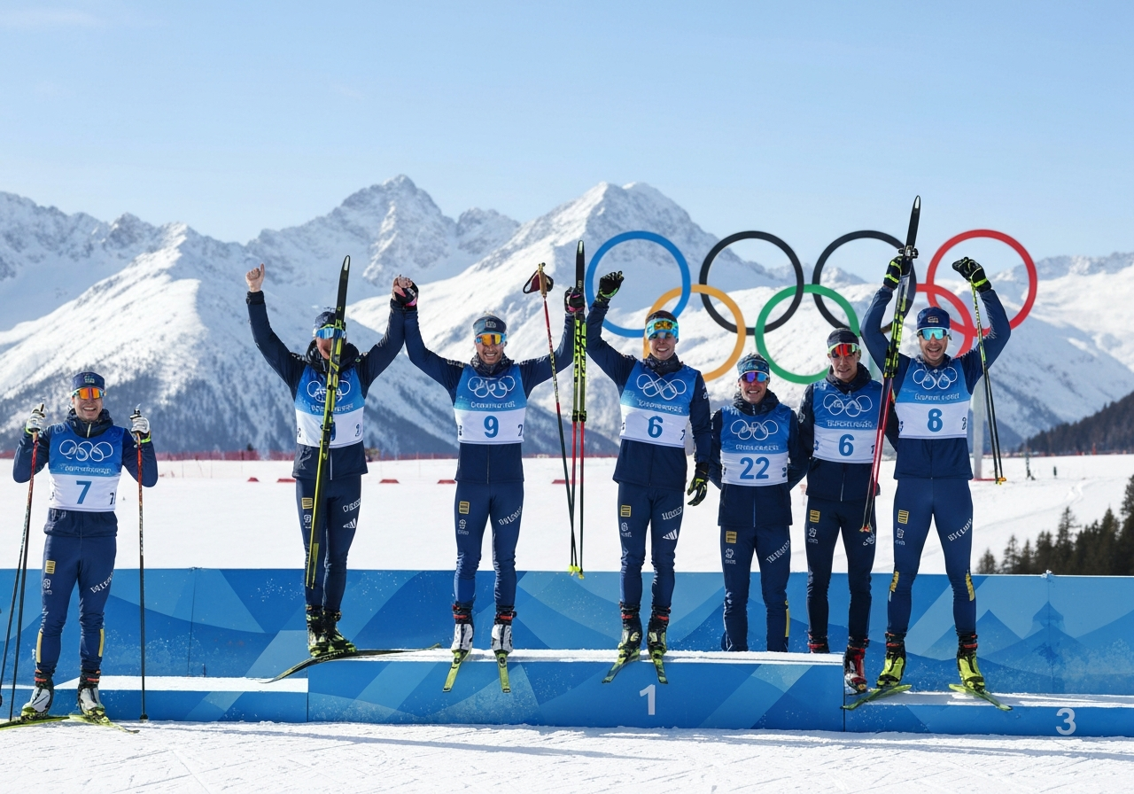 Sveriges medaljoversikt i vinter-OL 2026