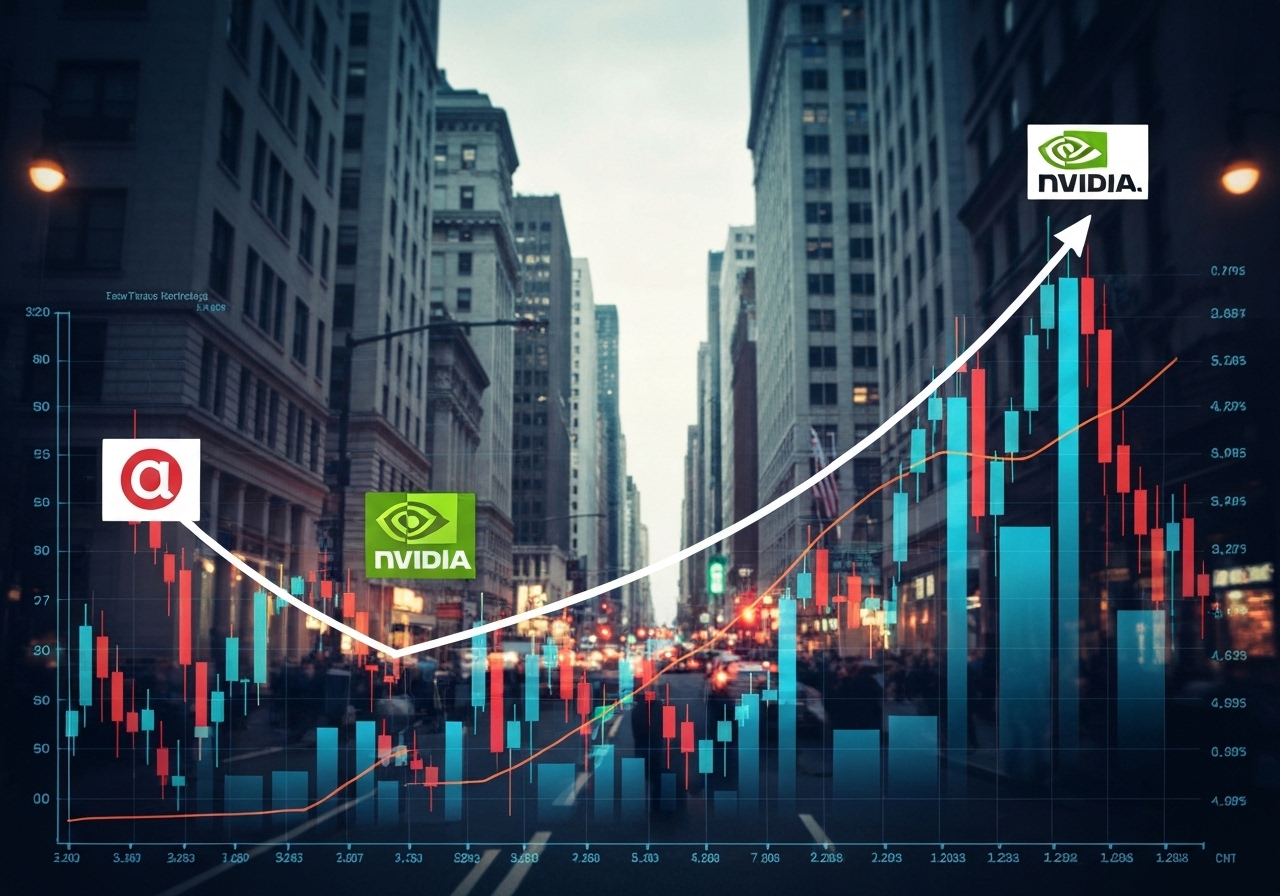 Nvidia og teknologigiganter løfter Wall Street etter forrige ukes tap