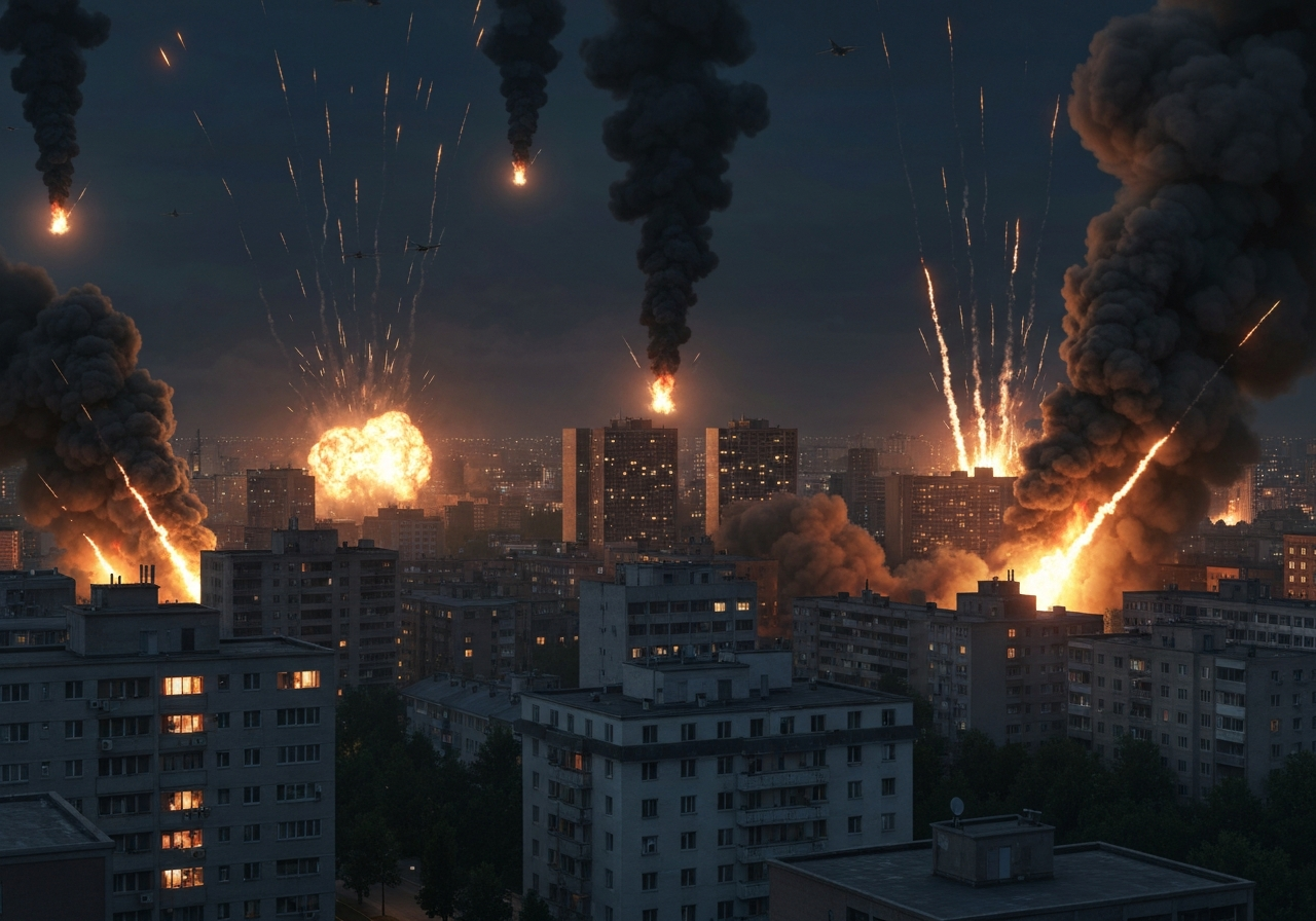 Israel gjennomfører omfattende luftangrep mot Teheran