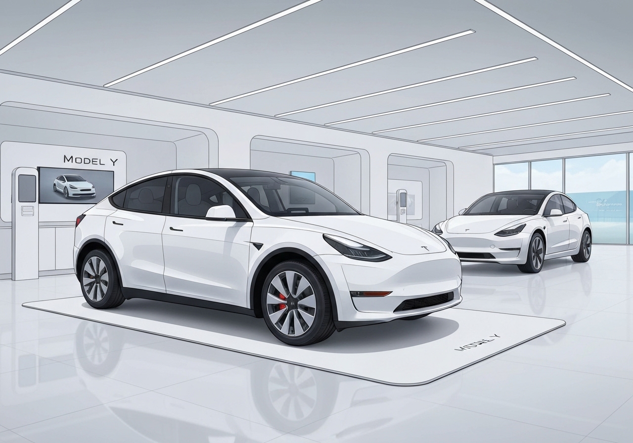 Tesla lanserer rimeligere versjoner av Model Y og Model 3
