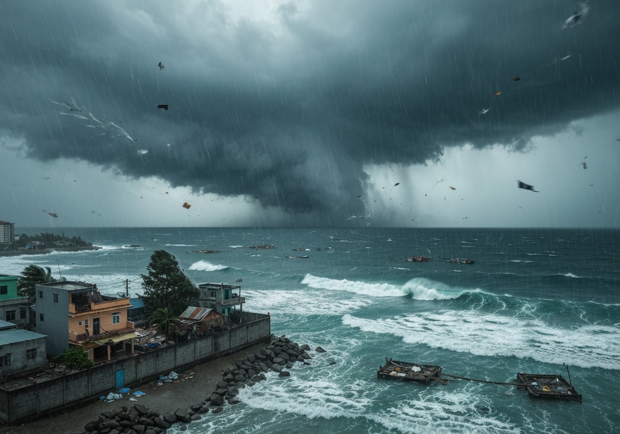 Tyfonen Kalmaegi rammer Vietnam med dødelige konsekvenser