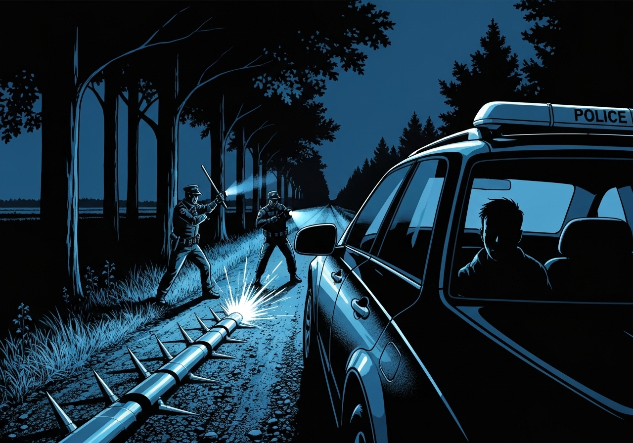 Mann skutt av politiet etter biljakt i Gislaved