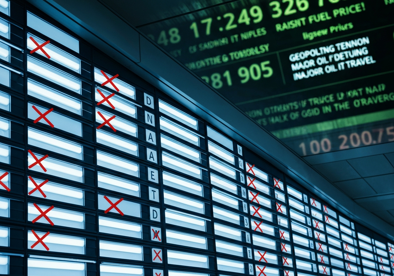 SAS kansellerer over 1000 flyvninger i april grunnet økte drivstoffpriser