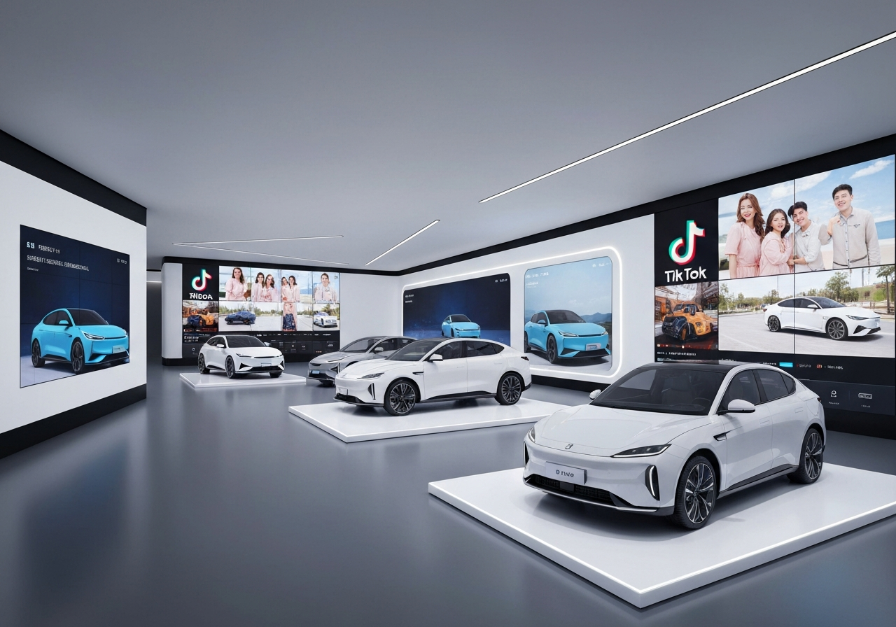 TikTok-videoer øker etterspørselen etter kinesiske elbiler i USA