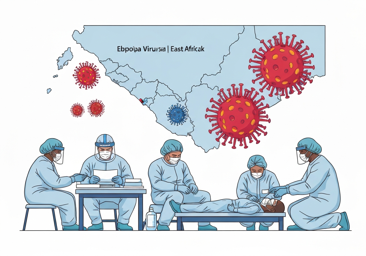 Ebola-utbruddet i Øst-Afrika eskalerer: Over 1 000 mistenkte tilfeller og 238 dødsfall