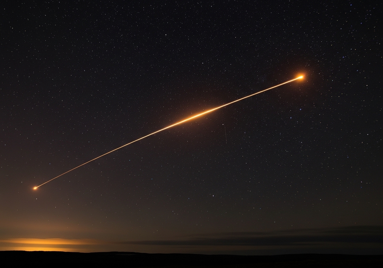 Mystisk lys på himmelen over Norge var SpaceX-oppskyting