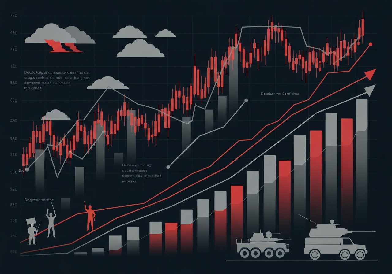 Forbrukertilliten i USA synker grunnet inflasjonsfrykt og Iran-konflikten