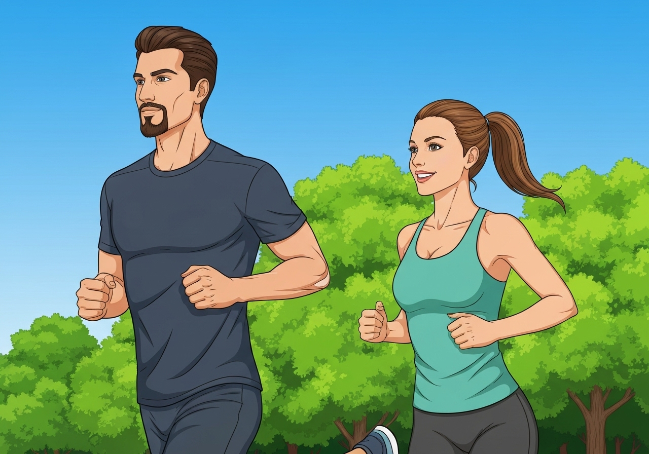 Menn må trene dobbelt så mye som kvinner for å redusere risikoen for hjertesykdom