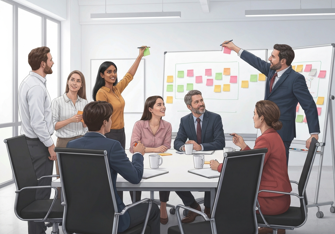 Konstruktiv idéutveksling fremmer innovasjon