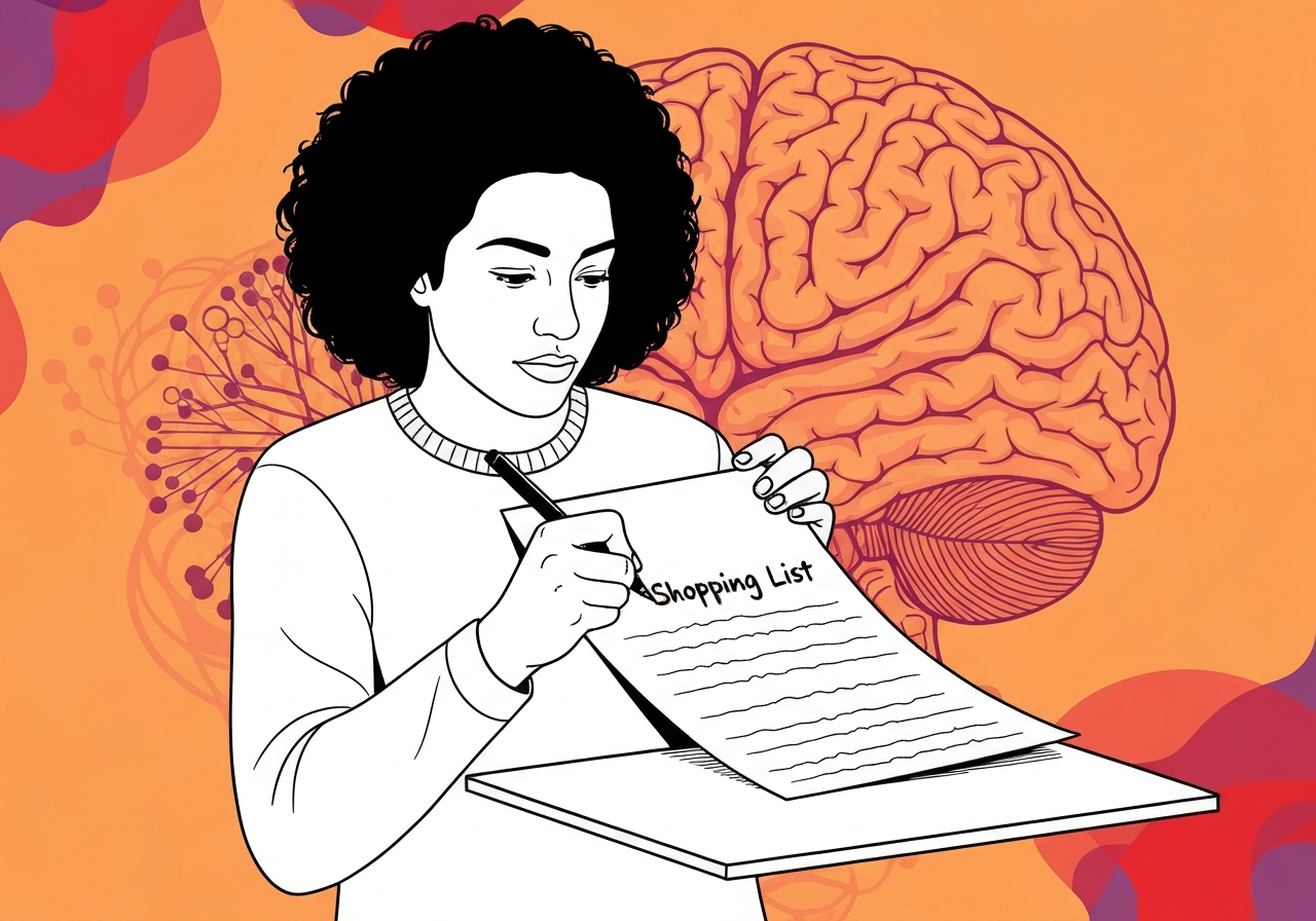 Handlelister kan indikere skarpere kognitiv funksjon