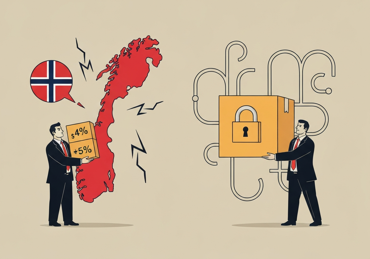 Norge protesterer mot nye amerikanske tollsatser