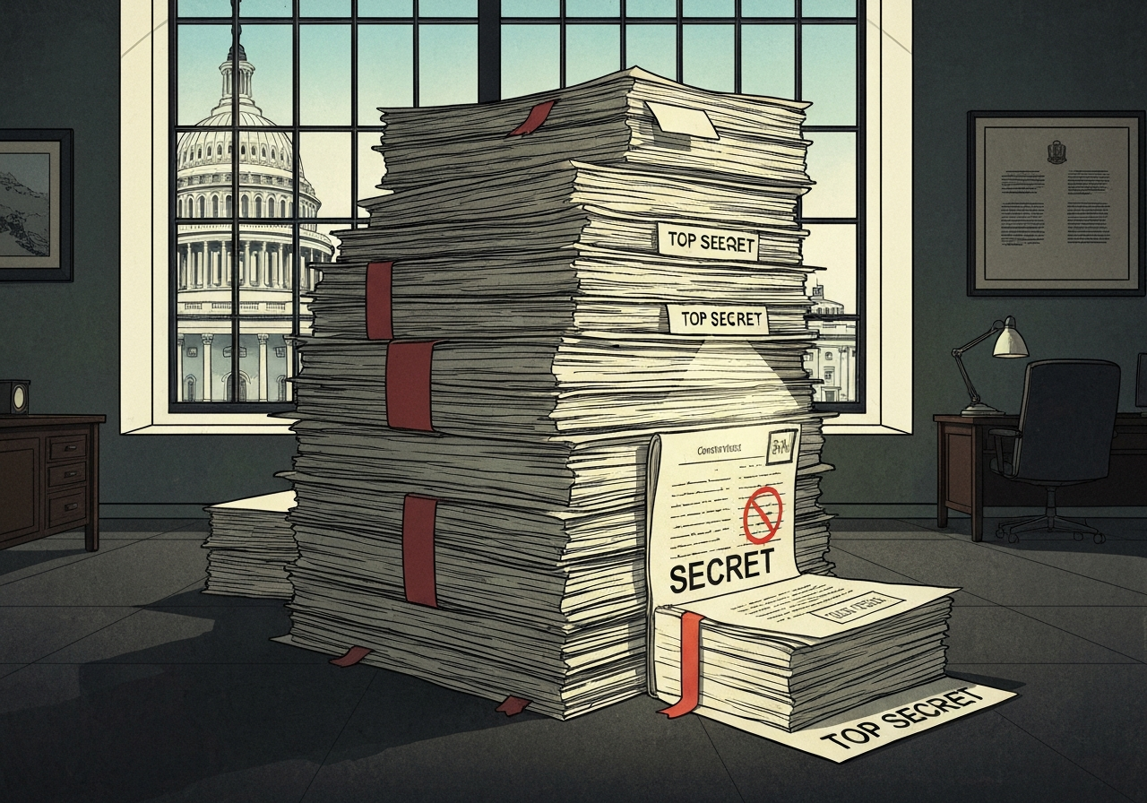 Kritikk mot Trump-administrasjonen: Kun to prosent av Epstein-dokumentene offentliggjort