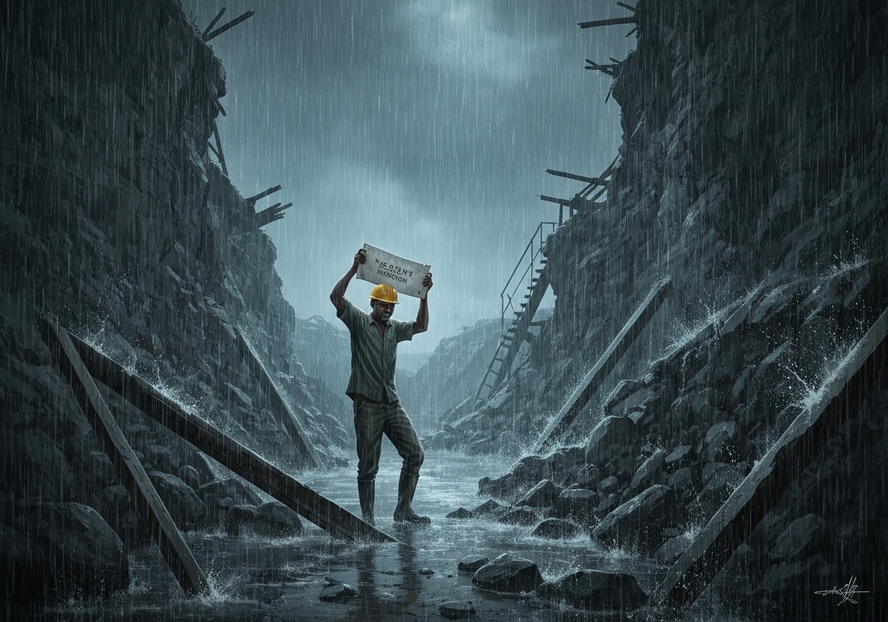 Bro kollapser i koboltgruve i Kongo – minst 32 omkomne