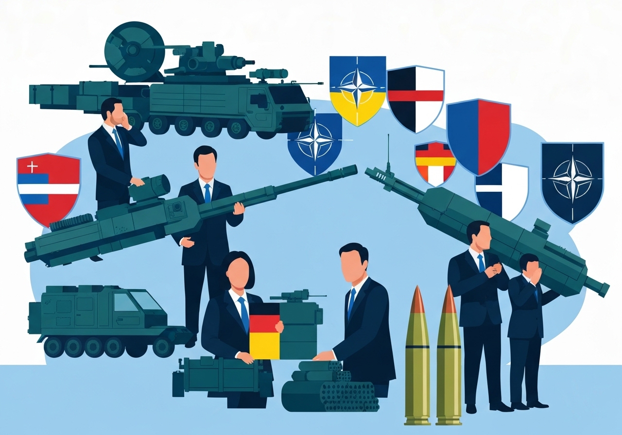 NATO-allierte øker våpenstøtten til Ukraina