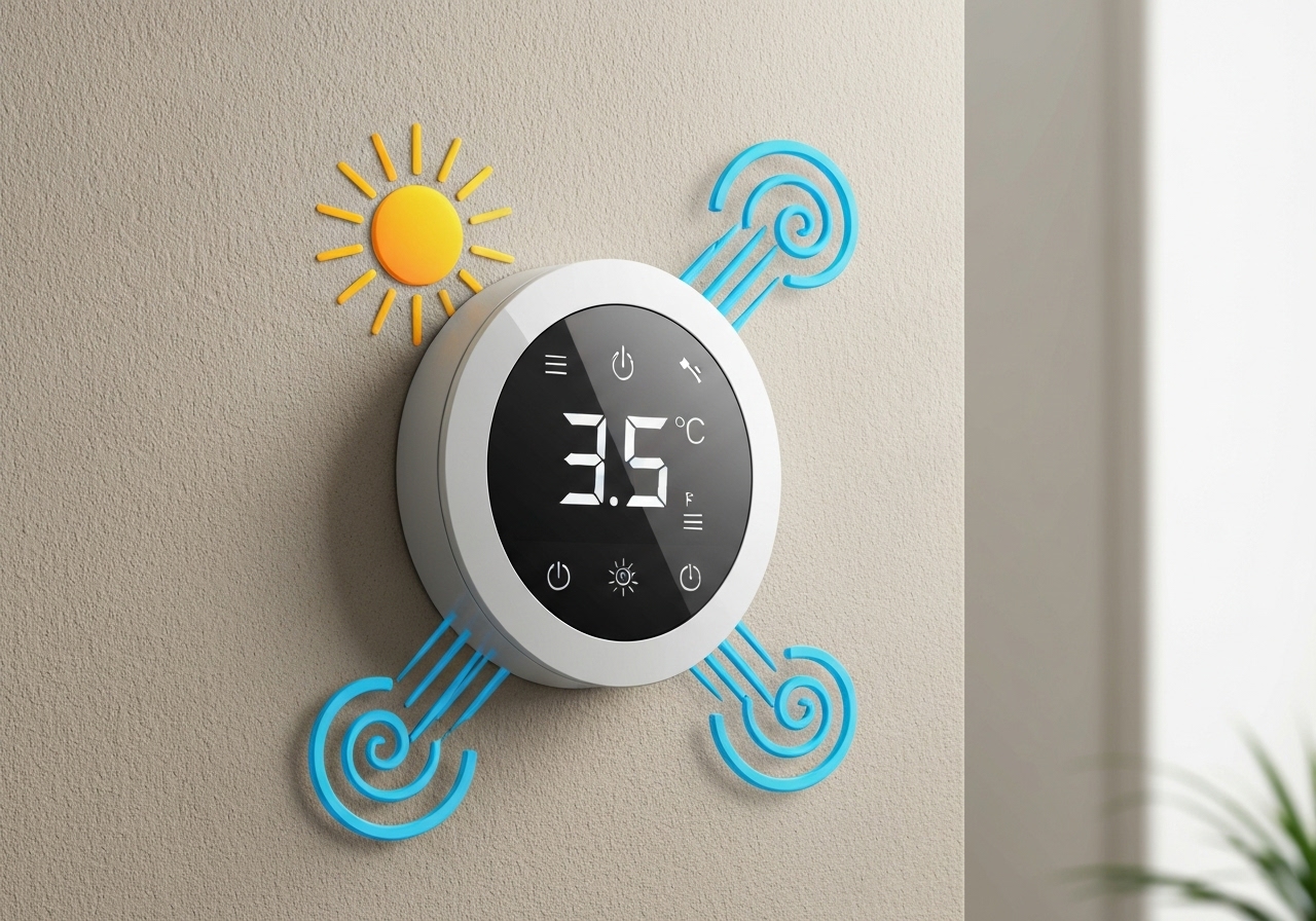 Smarte termostater revolusjonerer energieffektiv oppvarming og kjøling