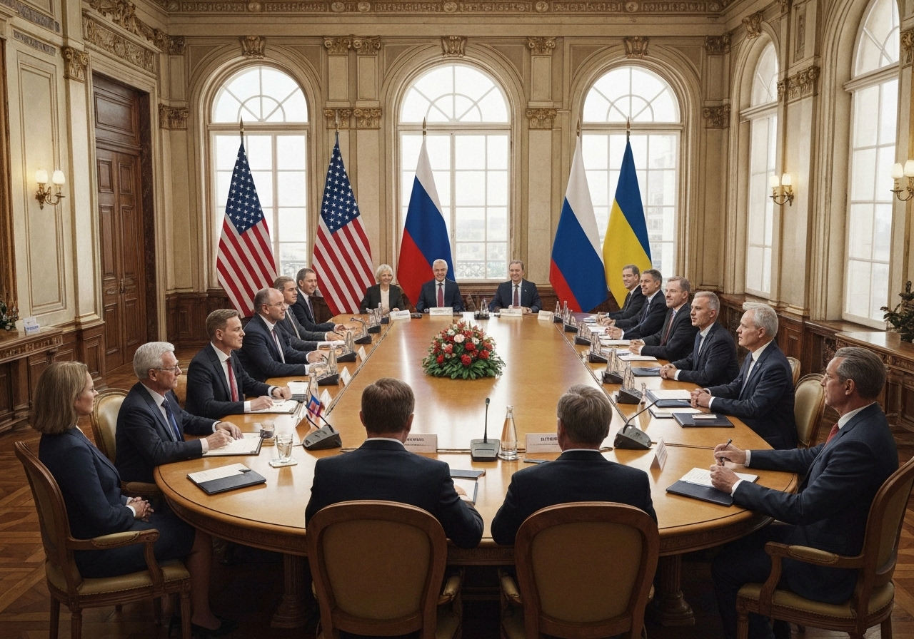 Witkoff og Kushner møter Putin i Moskva for å diskutere avslutning av Ukraina-krigen