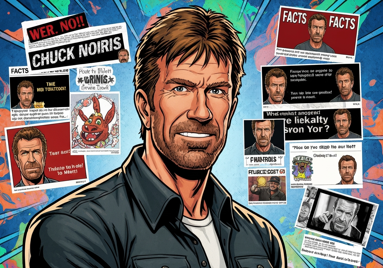 Chuck Norris er død: Fra actionhelt til internettfenomen