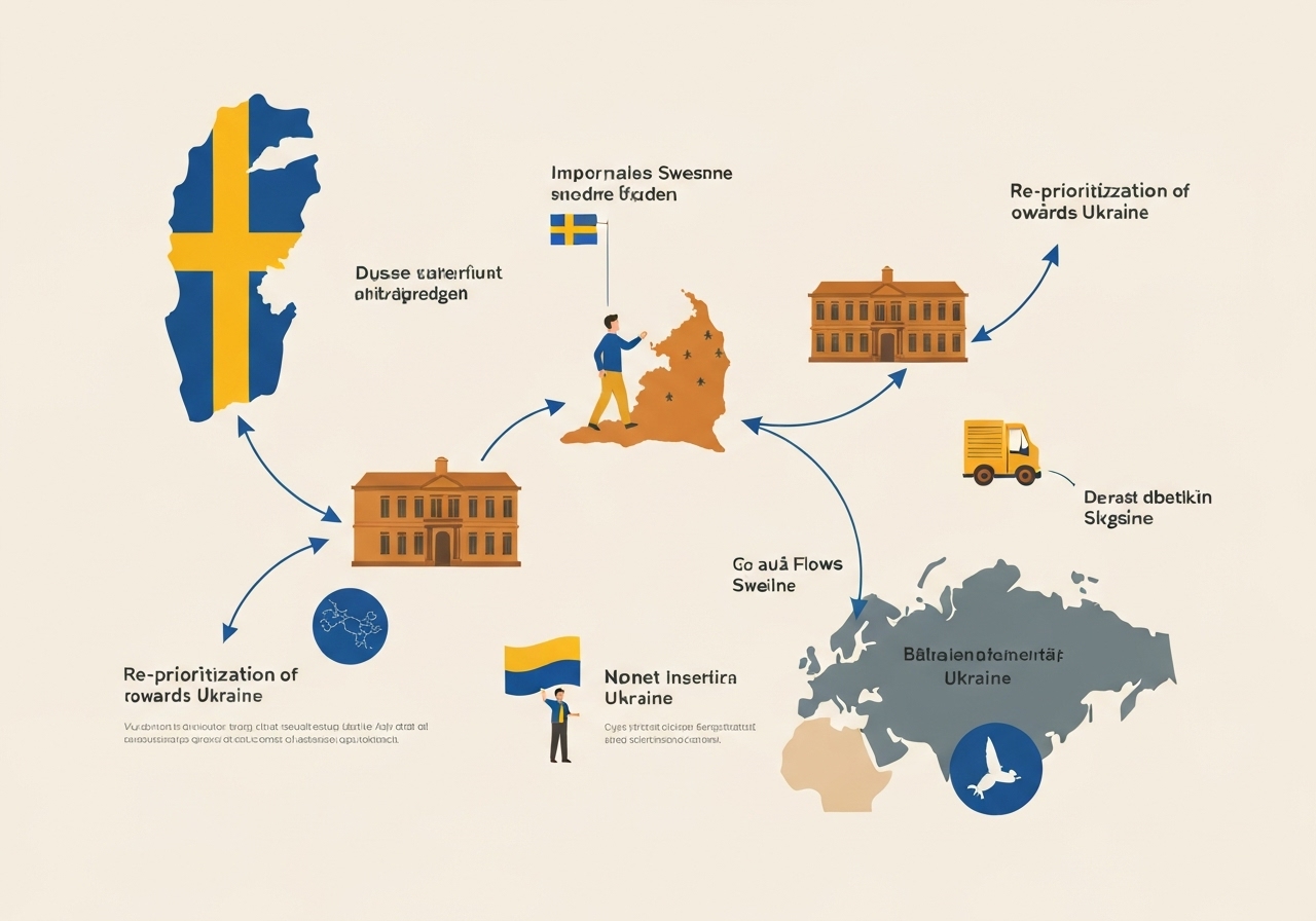 Sverige avvikler bistand og stenger ambassader