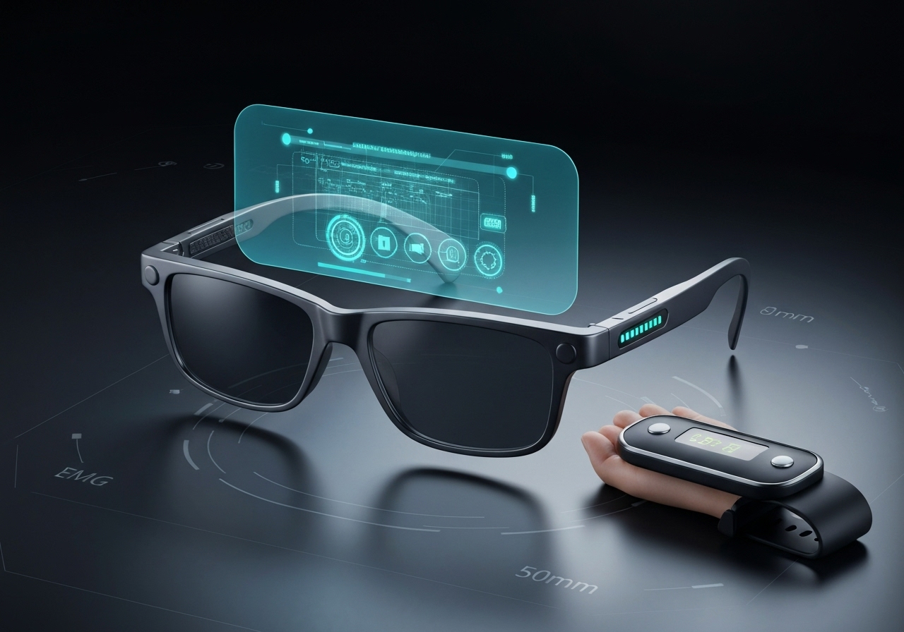 Meta og Ray-Ban lanserer AI-briller med EMG-armbånd