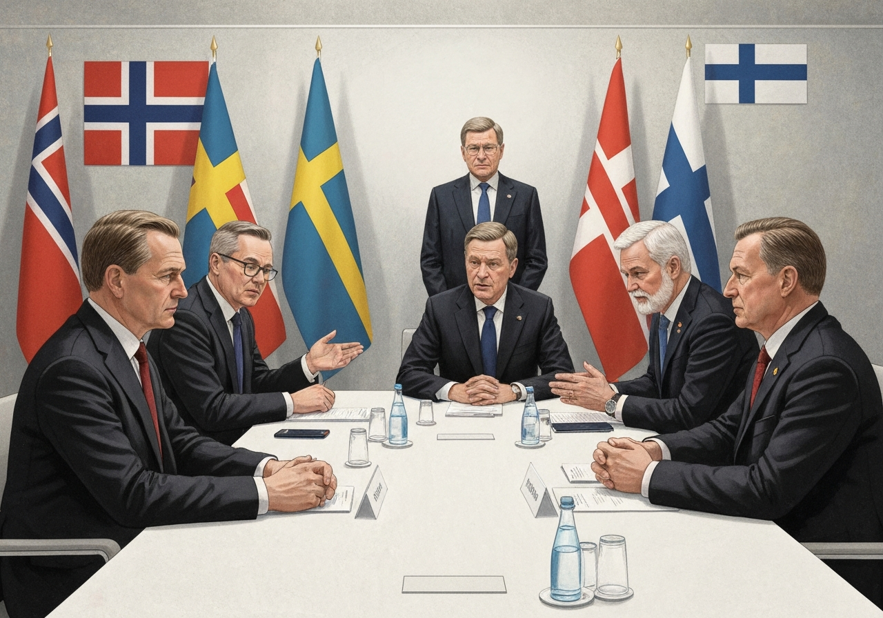 Nordiske forsvarsministre møttes i Helsinki for å styrke samarbeidet