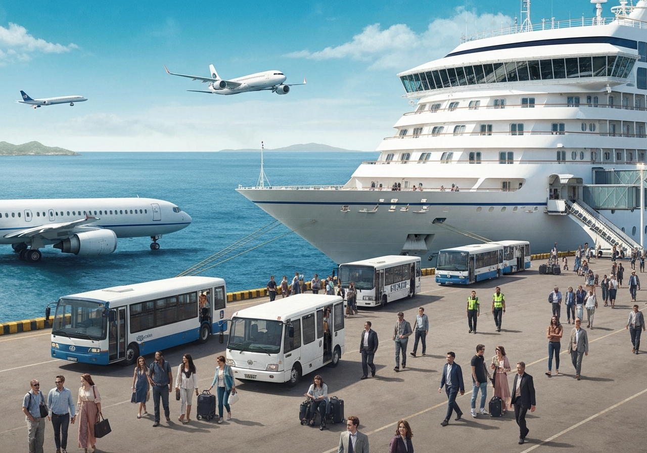 Norwegian Cruise Line krever tidligere ankomst for flypassasjerer