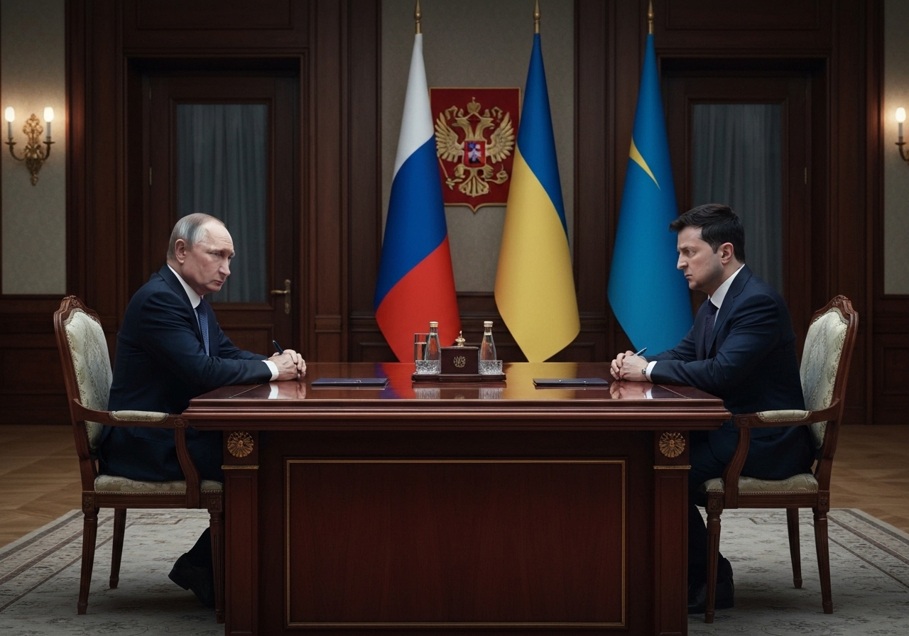 Putin uttrykker vilje til møte med Zelenskyj