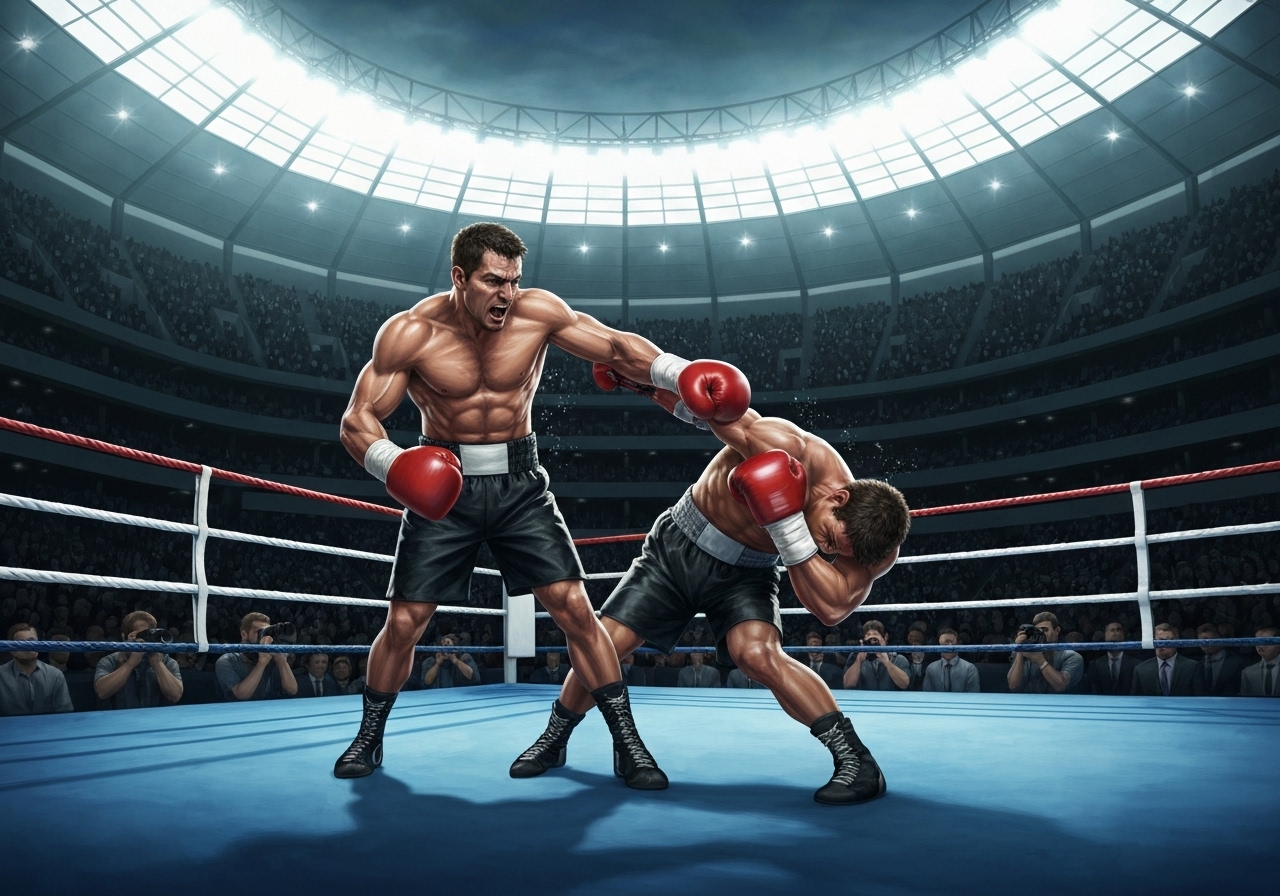 Anthony Joshua beseirer Jake Paul med knockout i 6. runde