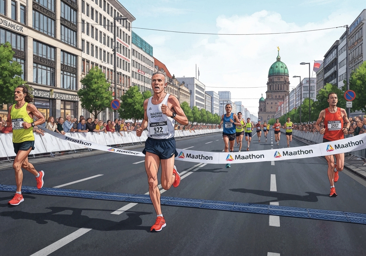 Harry Styles imponerer med sub-3 timer i Berlin Marathon