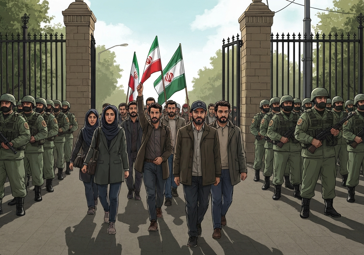 Massakre på demonstranter i Iran krever global diplomatisk handling