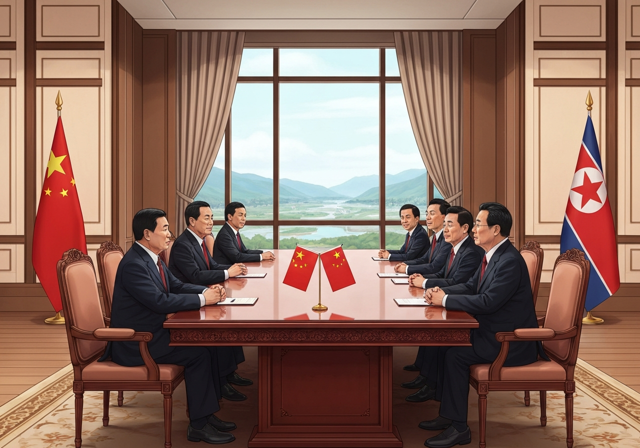 Xi Jinping besøker Nord-Korea for å styrke bilaterale bånd