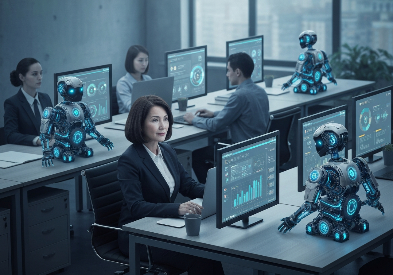 Kunstig intelligens øker produktiviteten uten å erstatte arbeidere