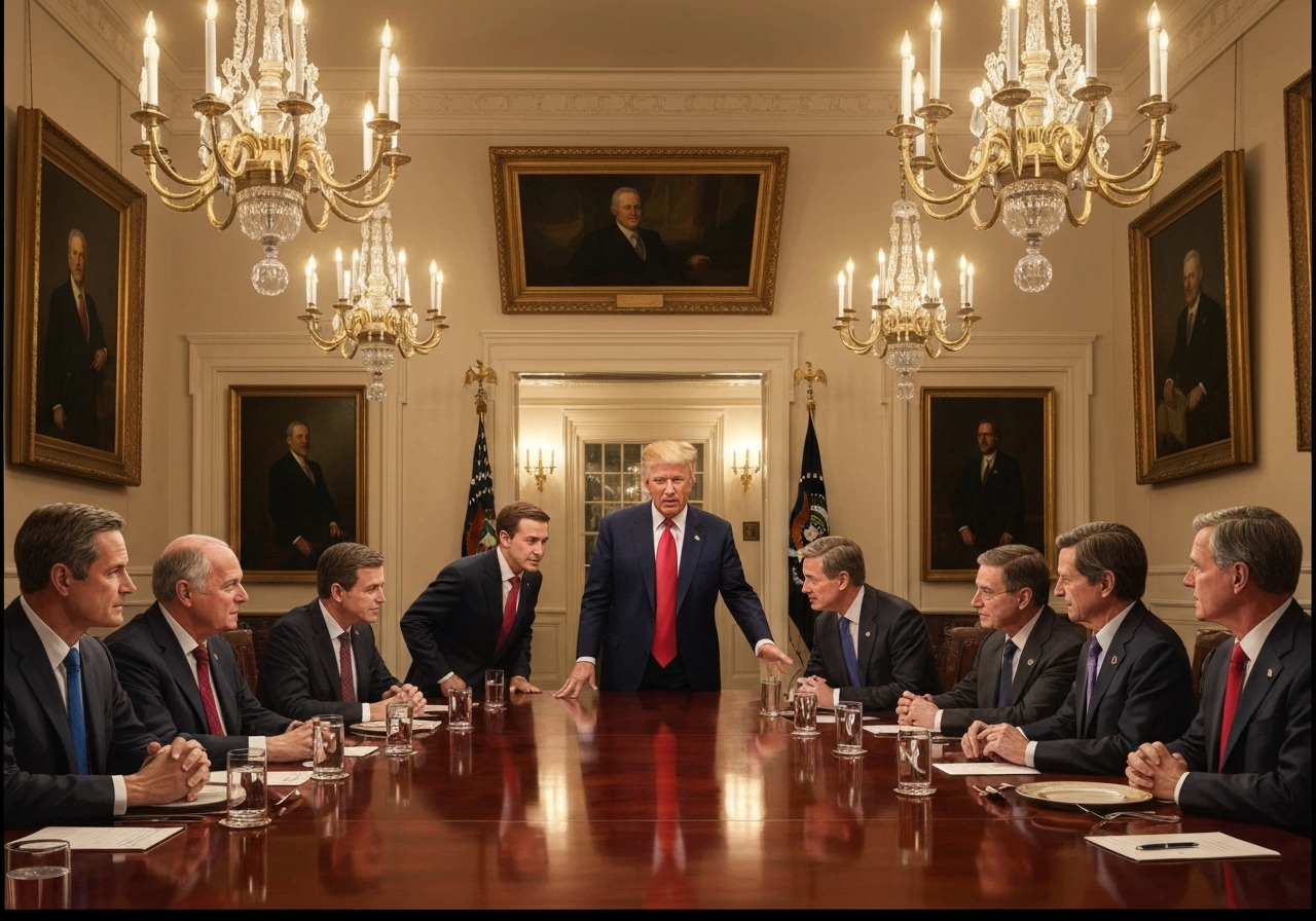 Donald Trump møter Wall Street-topper for å styrke økonomiske bånd