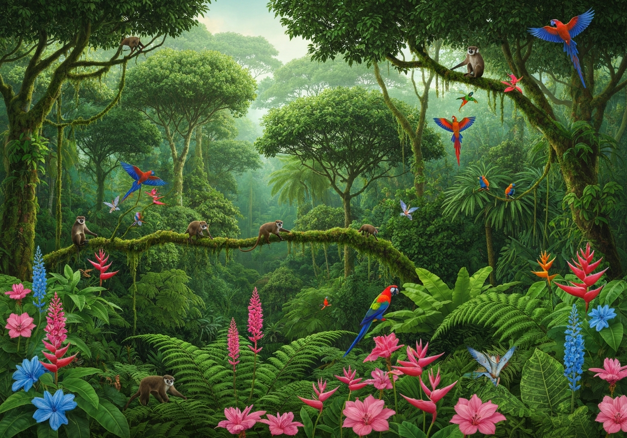 Biologisk mangfold i Ecuadors regnskog gjenopprettet med over 90% på 30 år