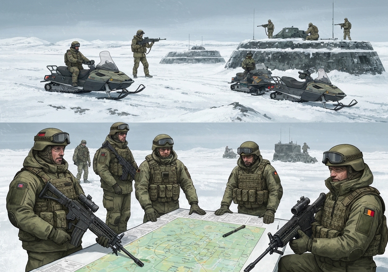 Norge deltar i militærøvelse på Grønland